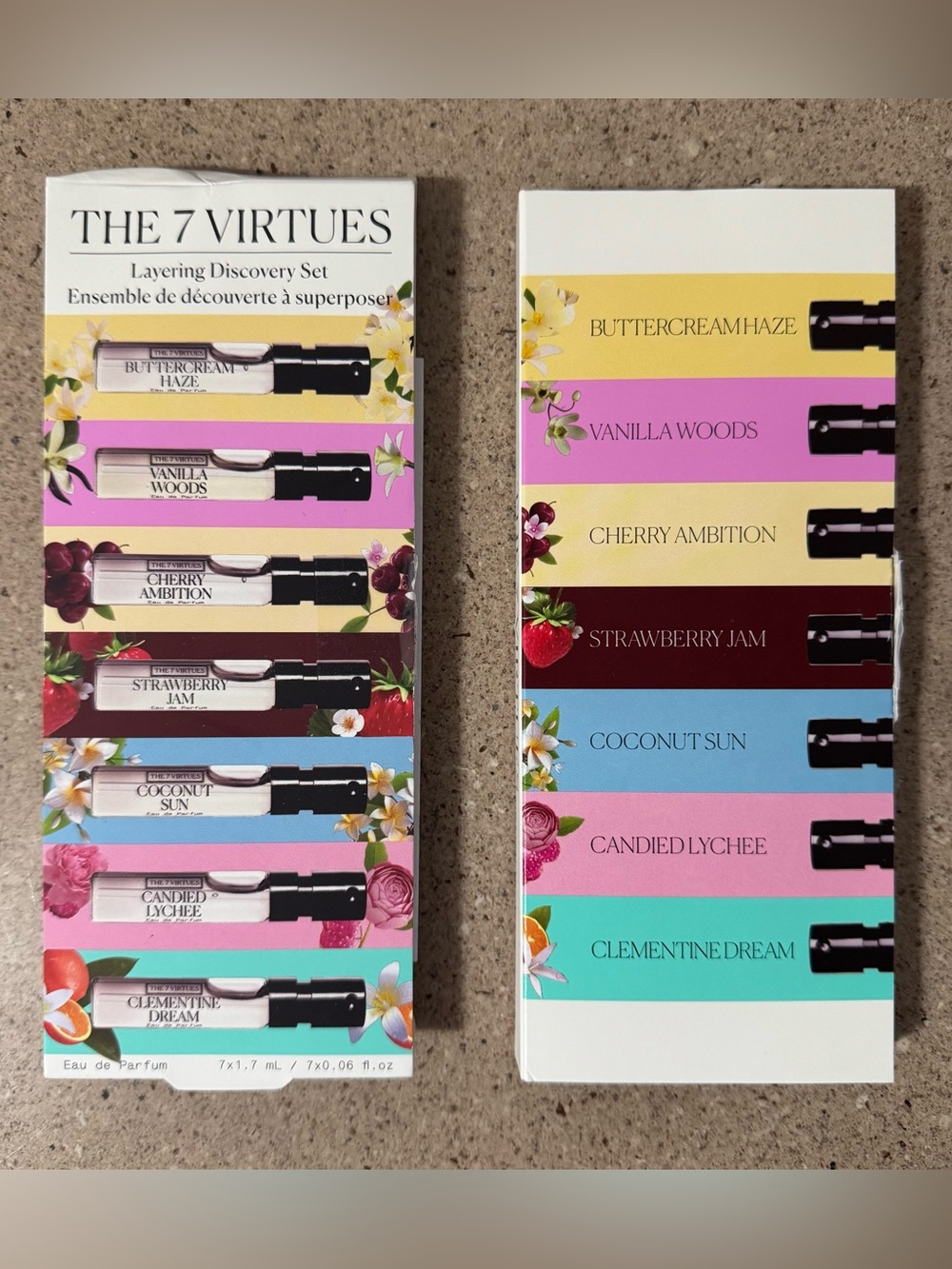 The 7 Virtues layering discovery set